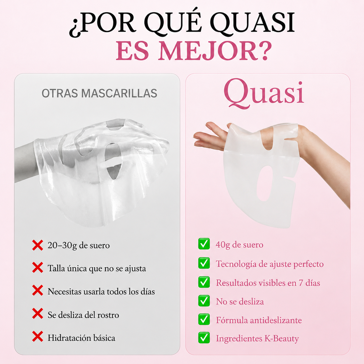 Mascara Facial de Colágeno Quasi®