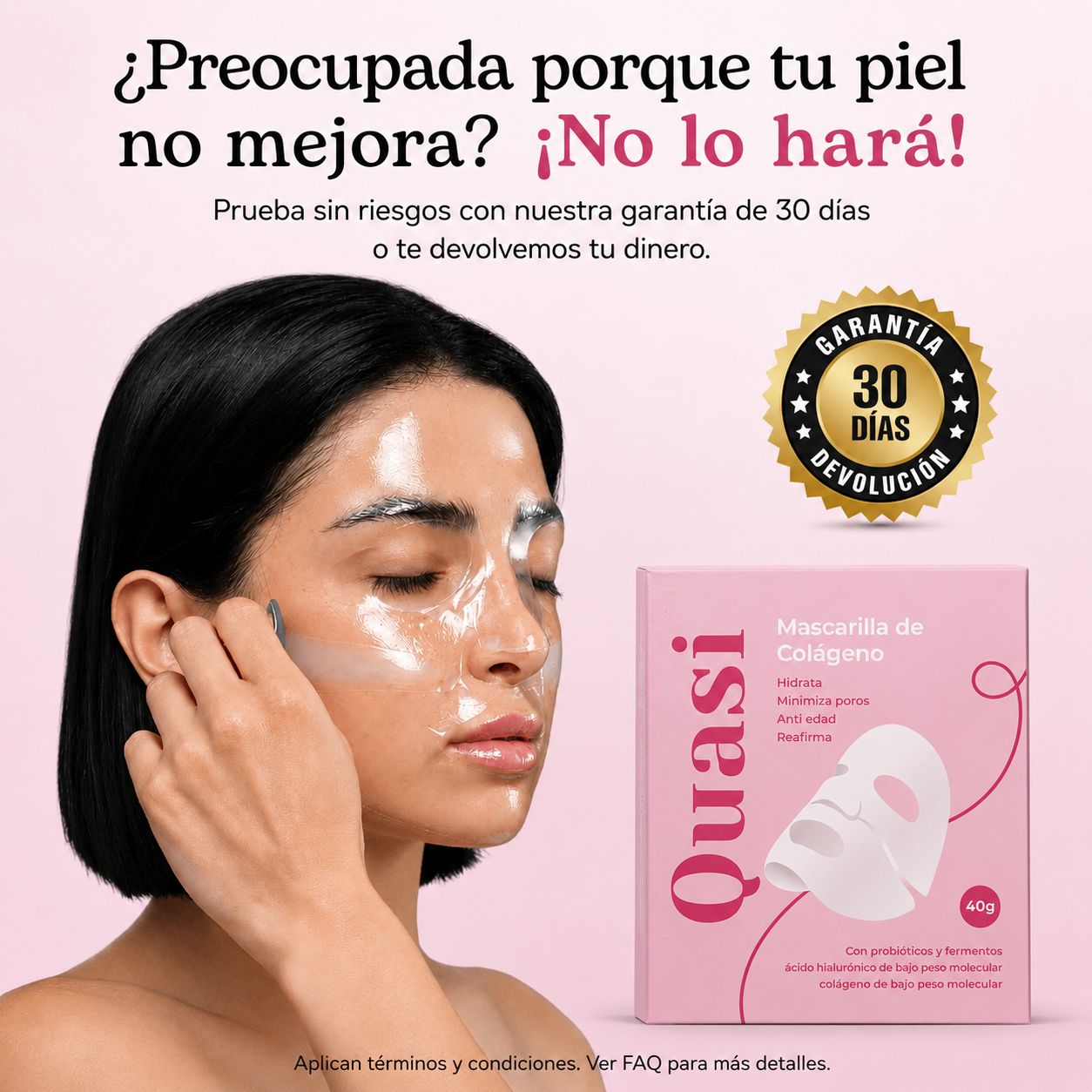 Mascara Facial de Colágeno Quasi®