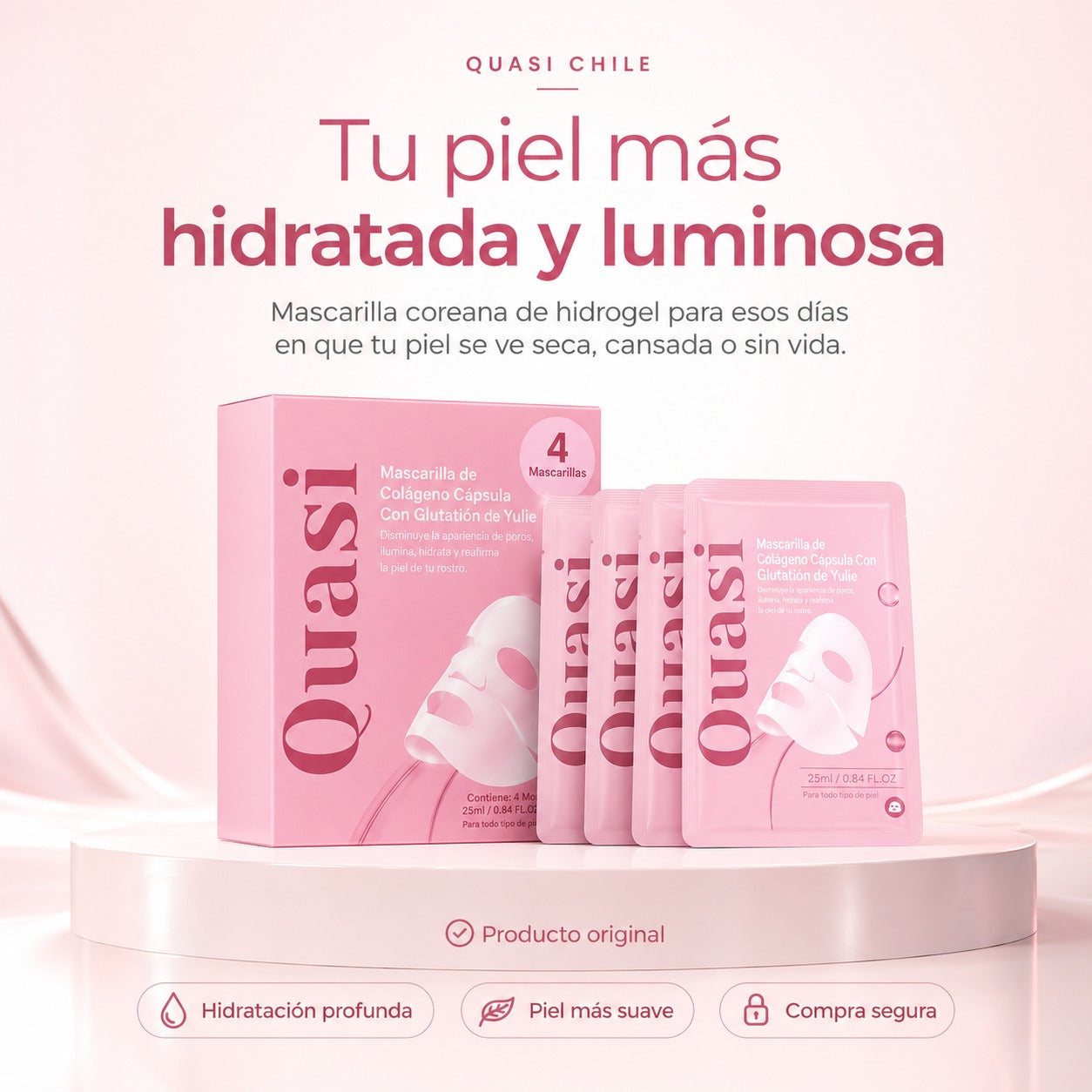 Piel Más Hidratada y Luminosa con Quasi®